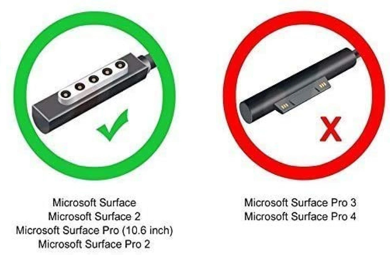 45 Watt Microsoft Charger
