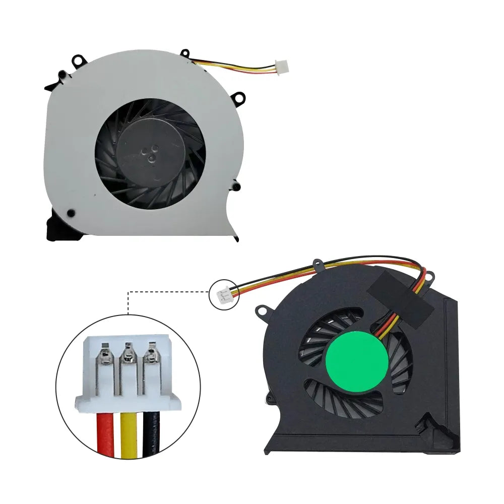 LappyPower Laptop CPU Cooling Fan for HP Pavilion DV2 DV3-2000 COMPAQ CQ35 CQ36 Series (3 Pin)
