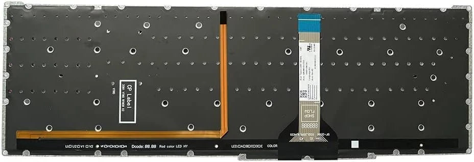 LappyPower Laptop Keyboard compatible for Acer Nitro AN515-56 AN515-57 Series with Blue Backlight