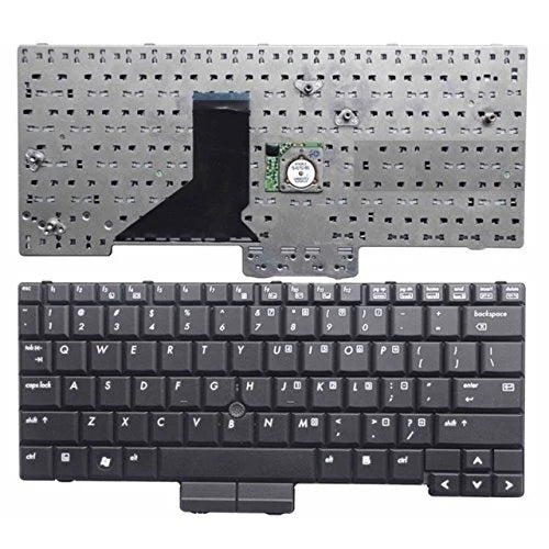 LappyPower Laptop Keyboard compatible for HP EliteBook 2540P (with mouse trackpad)