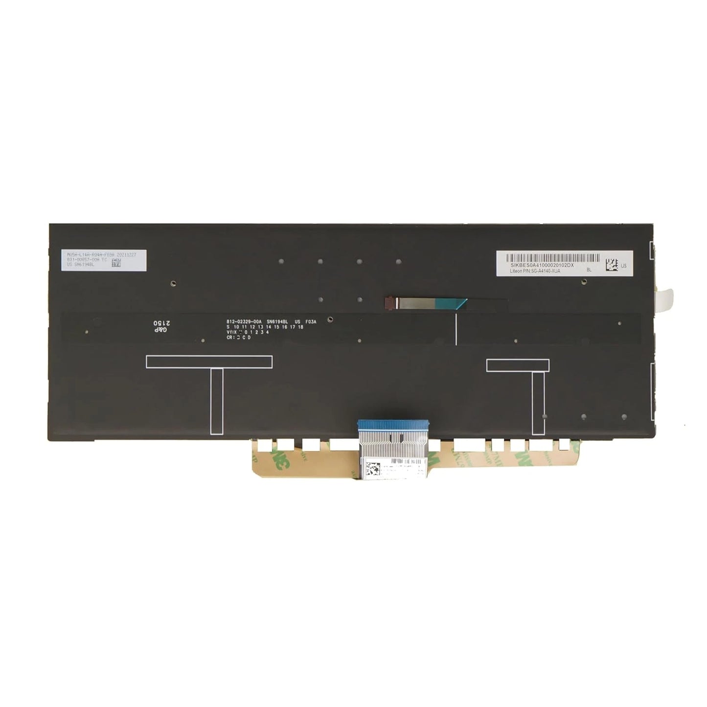 LappyPower Laptop Keyboard compatible for HP Spectre x360 14-EA 14-EB 14-AE (Gray with Backlight)