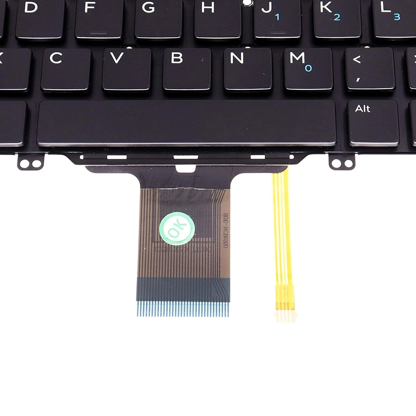 LappyPower Laptop Keyboard compatible for Dell Latitude 7380 E5280 E5288 E5289 E5290 E7280 E7290 E7380 Black with Backlight