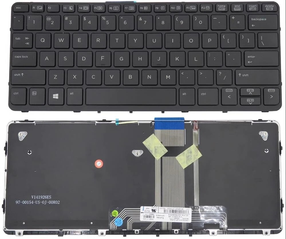 LappyPower Laptop Keyboard compatible for HP Pro X2 612 G1 with Backlight