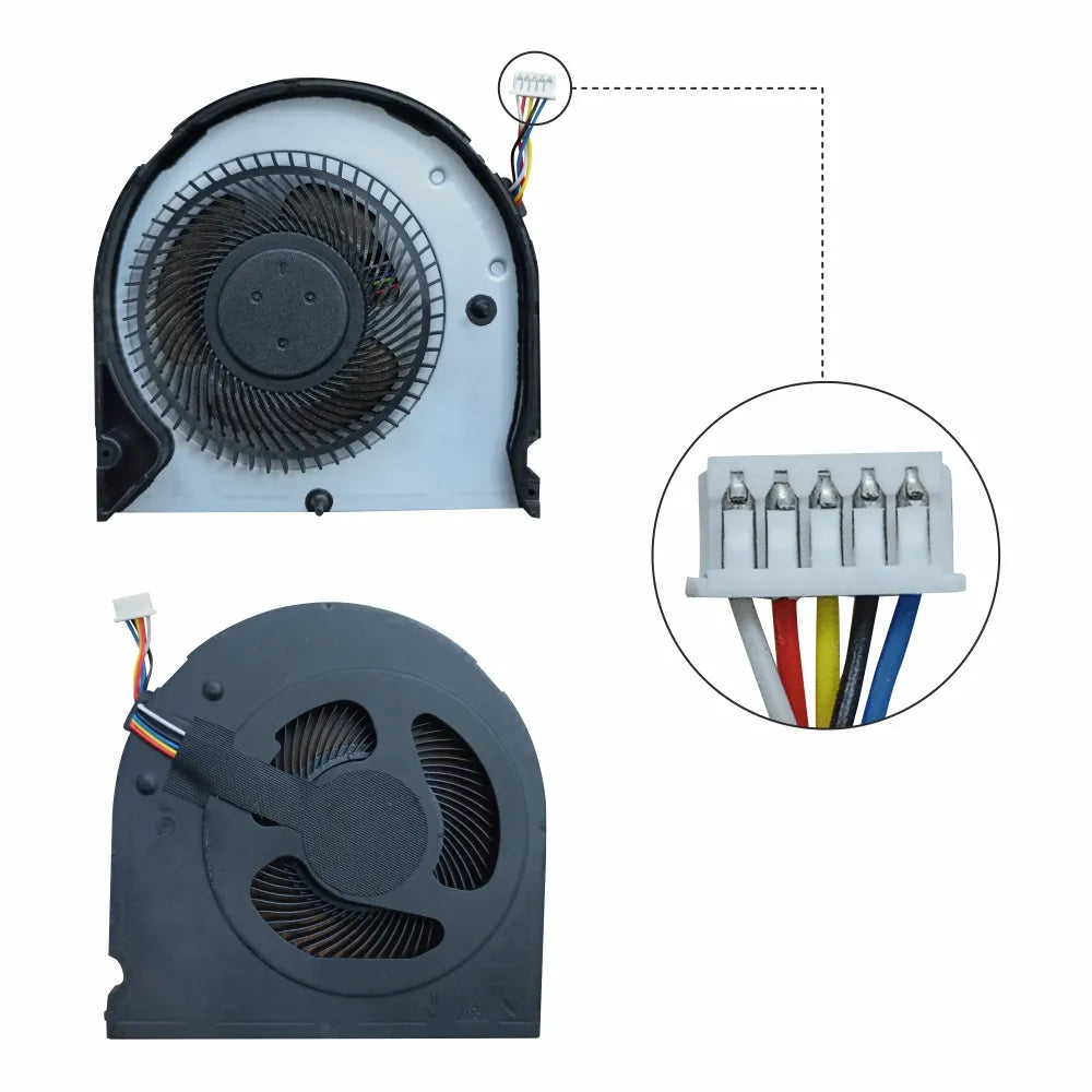 LappyPower Laptop CPU Cooling Fan for Lenovo ThinkPad E470 E470C E475 E475C Series (5 Pin)