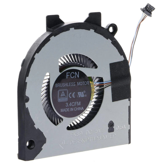 LappyPower Laptop CPU Cooling Fan for DELL INSPIRON 5482 P93G 5488 5580 5581 5481 0G0D3G G0D3G (4 Pin)