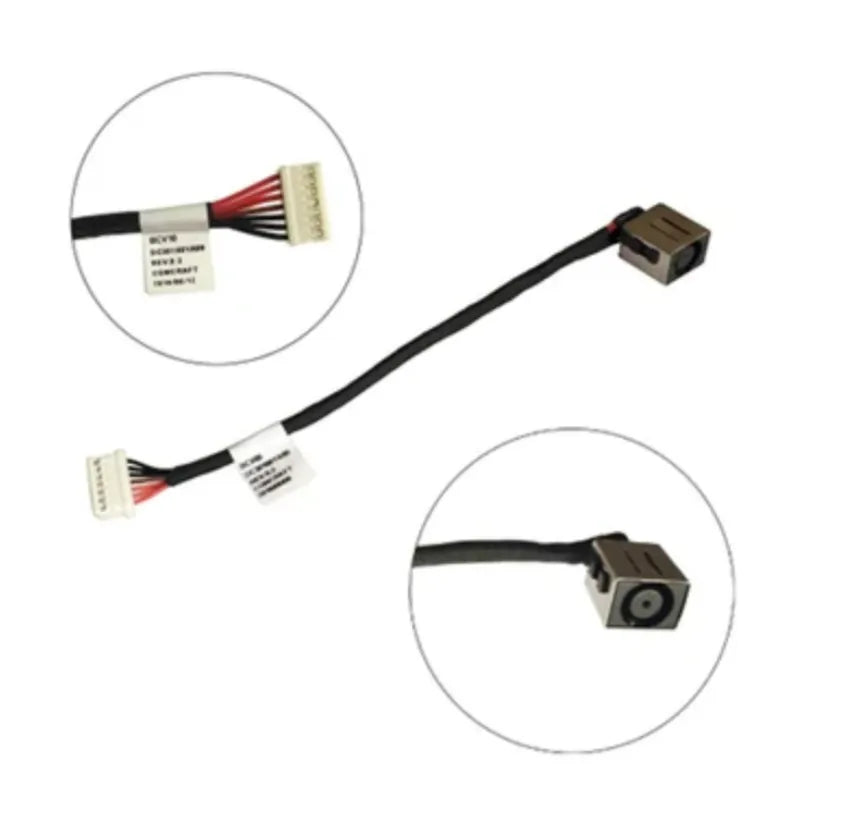 LappyPower Laptop DC Power Jack For Dell Inspiron 7466, 7467, I7466, I7467, 7566, I7566