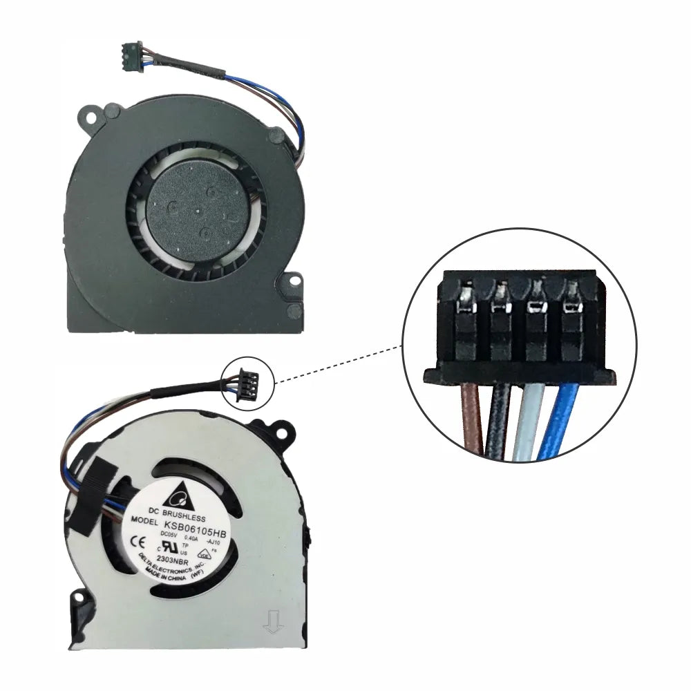 LappyPower Laptop CPU Cooling Fan for HP 820 G1 720 G1 Series (4 Pin)