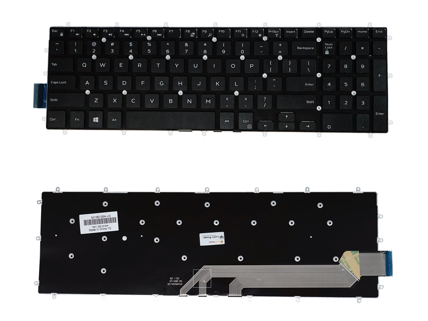 Laptop Keyboard compatible for DELL 5567