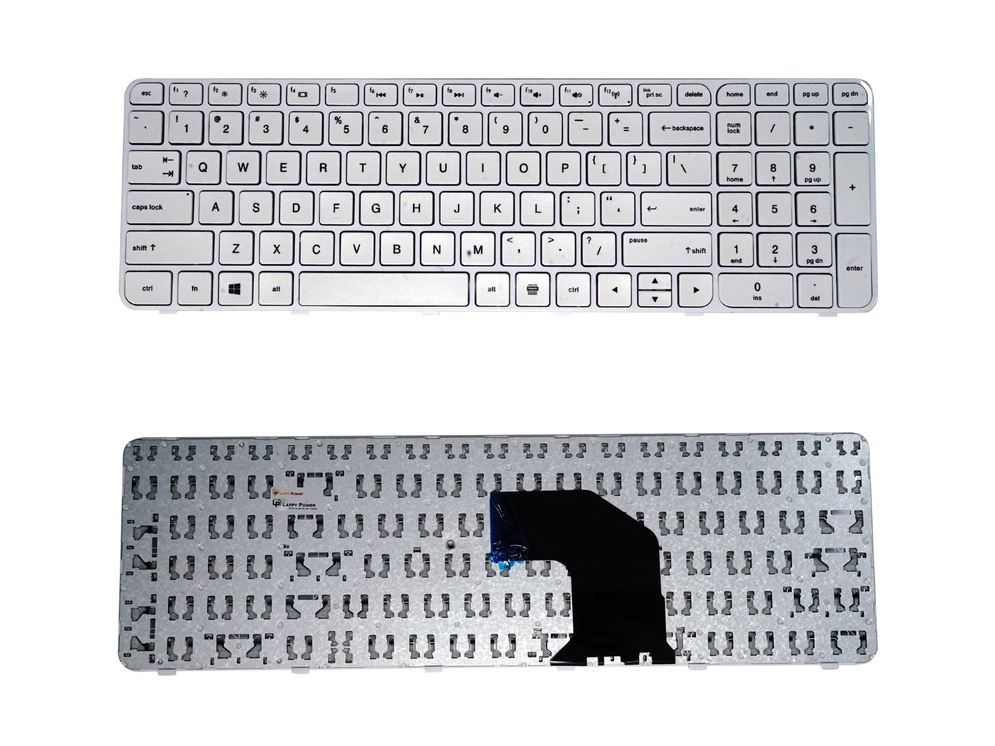 Laptop Keyboard compatible for HP G6 2000 WHITE