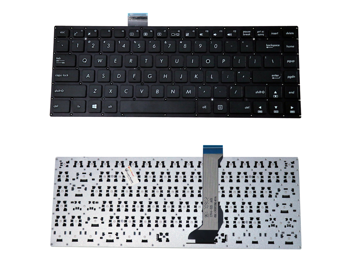 Laptop Keyboard compatible for ASUS E402 BLACK