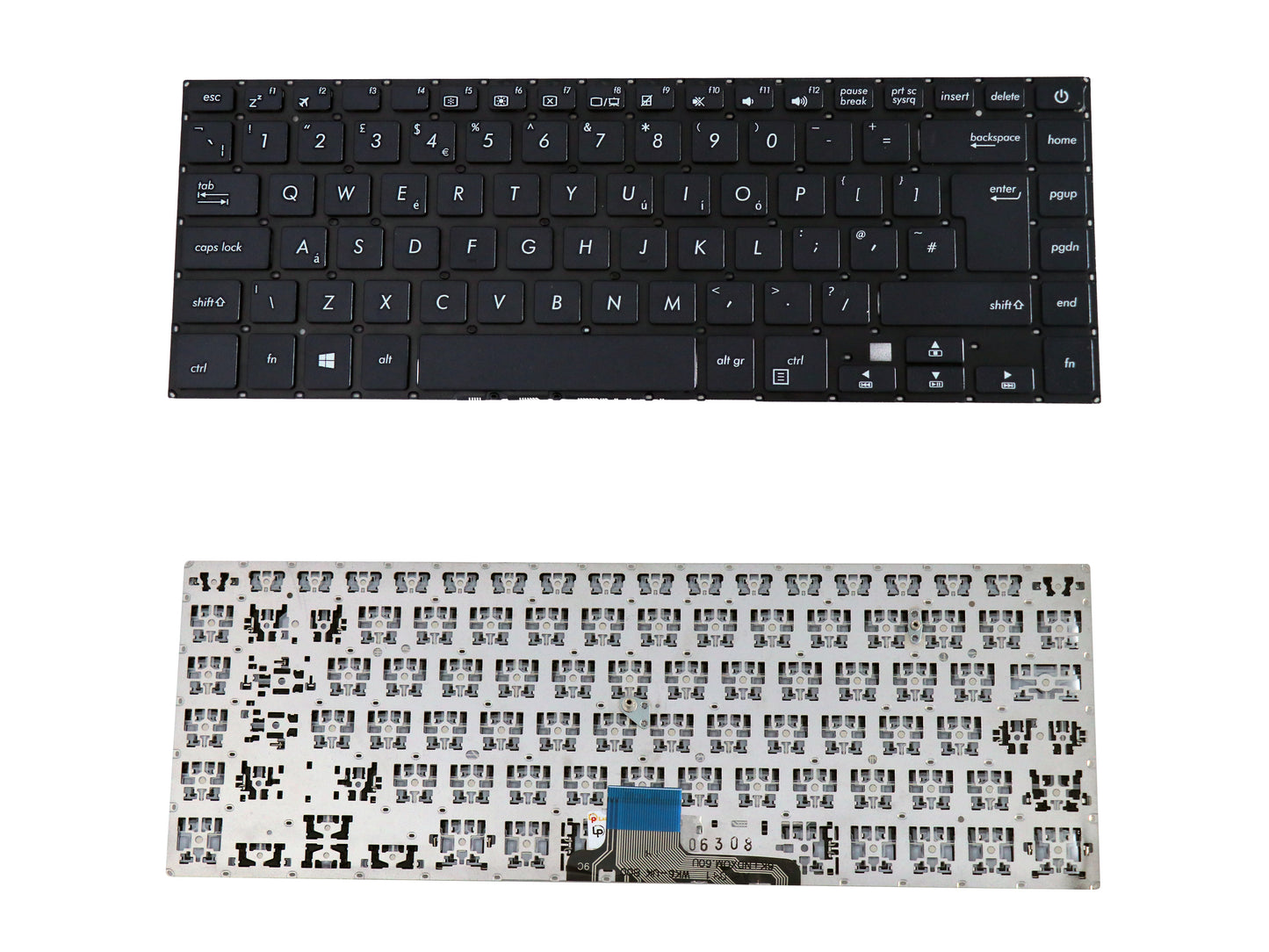 Laptop Keyboard compatible for ASUS X510U UK BIG ENTER