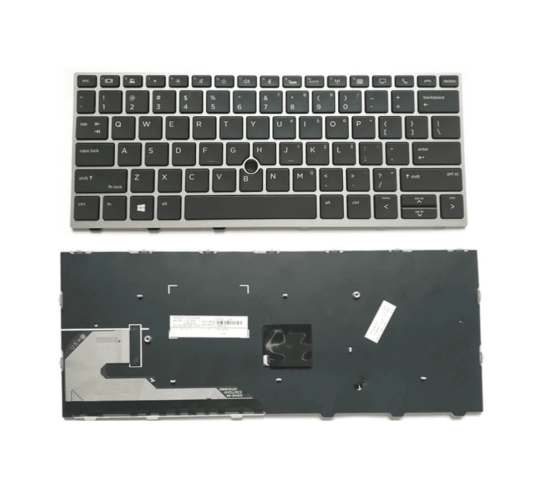LappyPower Laptop Keyboard compatible for HP EliteBook 830 G5, L15500-001, 836 G5, 735 G5, 730 G5 (WITH MOUSE WITHOUT BACKLIGHT)