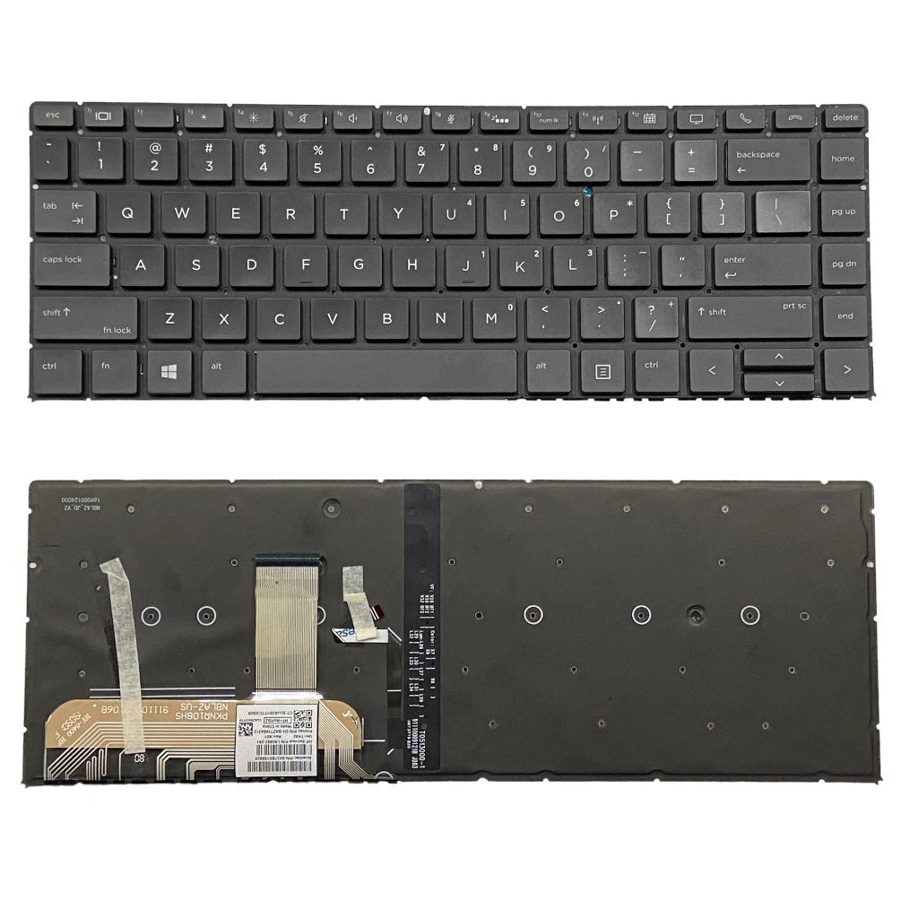 LappyPower Laptop Keyboard compatible for HP Elitebook 1040 G4 (Black with Backlight)