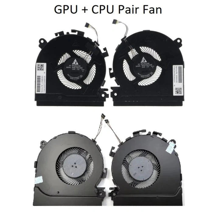 LappyPower Laptop CPU Cooling Fan for HP Spectre X360 15-CH, 15-CH000, 15T-CH, 15T-CH000 5V (4 Pin)