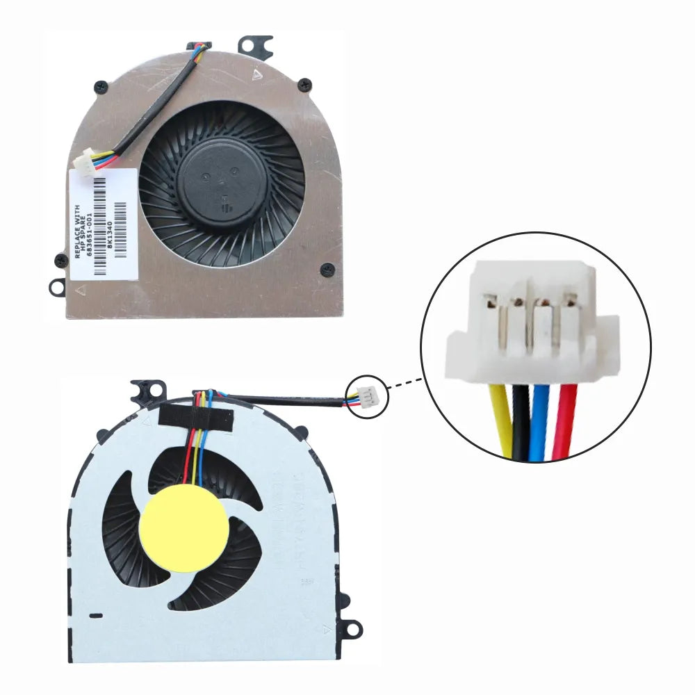 LappyPower Laptop CPU Cooling Fan for HP ProBook 4440S 4441S 4445S 4446S Series (4 Pin)