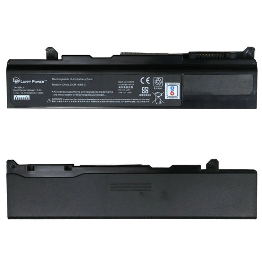 LappyPower Compatible Battery for Toshiba PA3356U / PA4356U (4400mAh, 6-Cell)