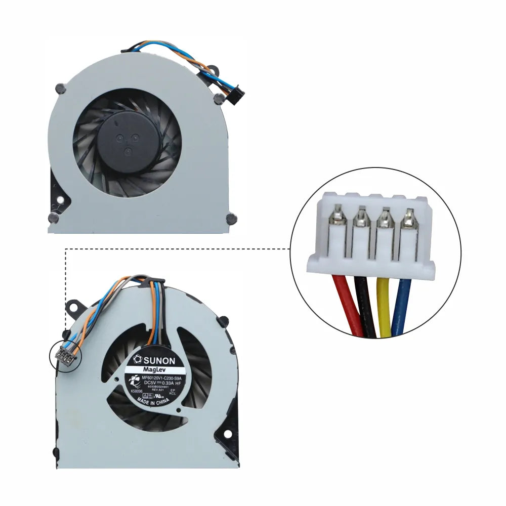 LappyPower Laptop CPU Cooling Fan for HP ProBook 4430S 4436S 4435S 4431S Series (4 Pin)