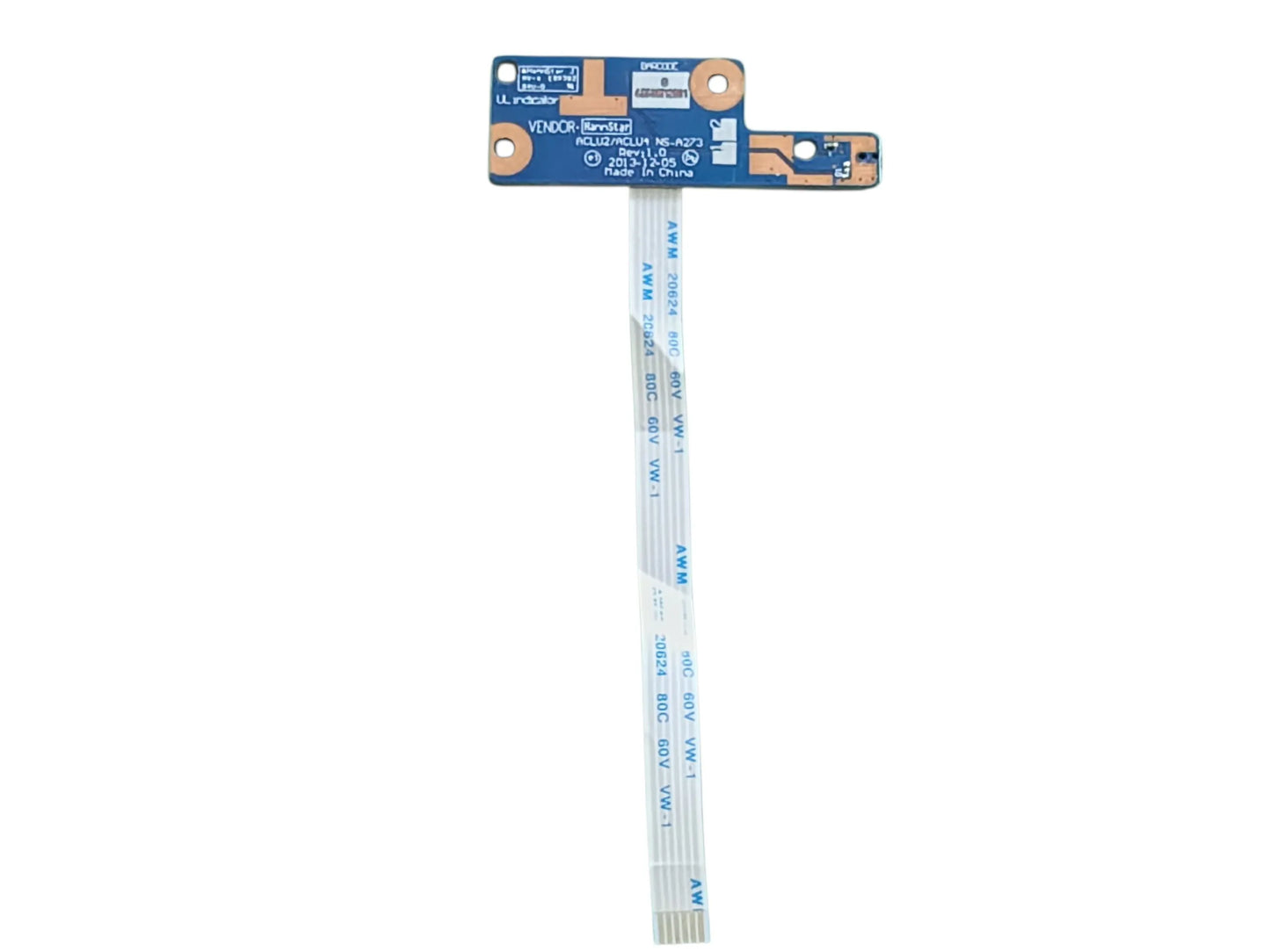 LappyPower Laptop Power Button Board NS-A273 NS-A364 for Lenovo IdeaPad G50-70 G50-80 G50-75 G50-30 Z50-70 (With Cable)
