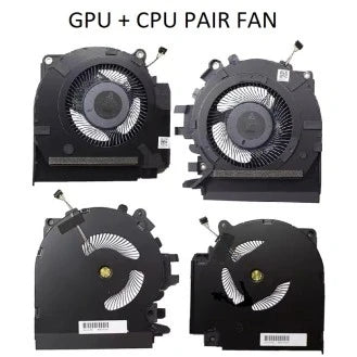 LappyPower Laptop CPU GPU Cooling Fan for HP ENVY 15-EP 15T-EP Series Pair (4 Pin)