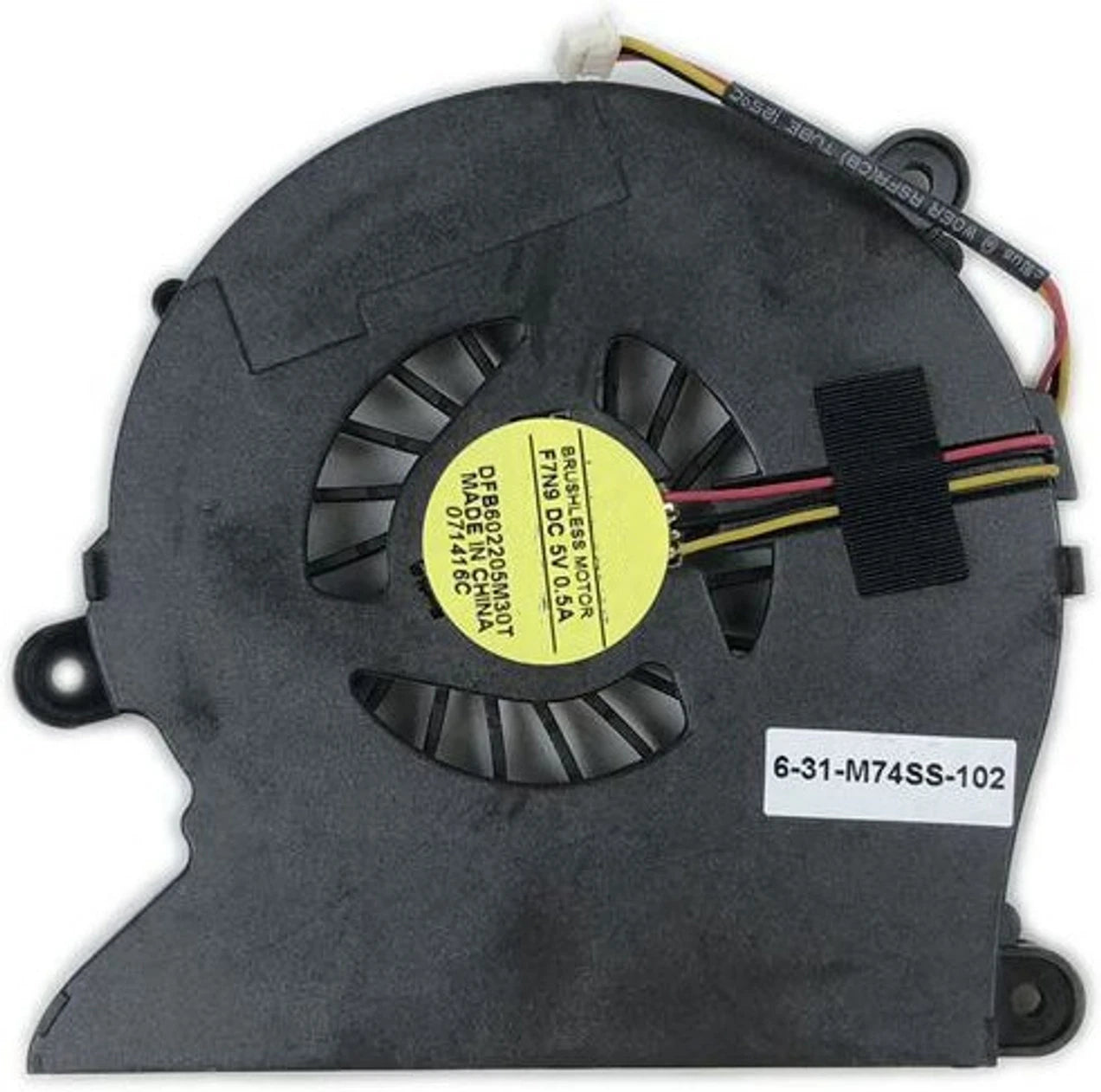LappyPower Laptop CPU Cooling Fan for HCL M760 M760s Series P/N AB0805HX-TE3 (3 Pin)