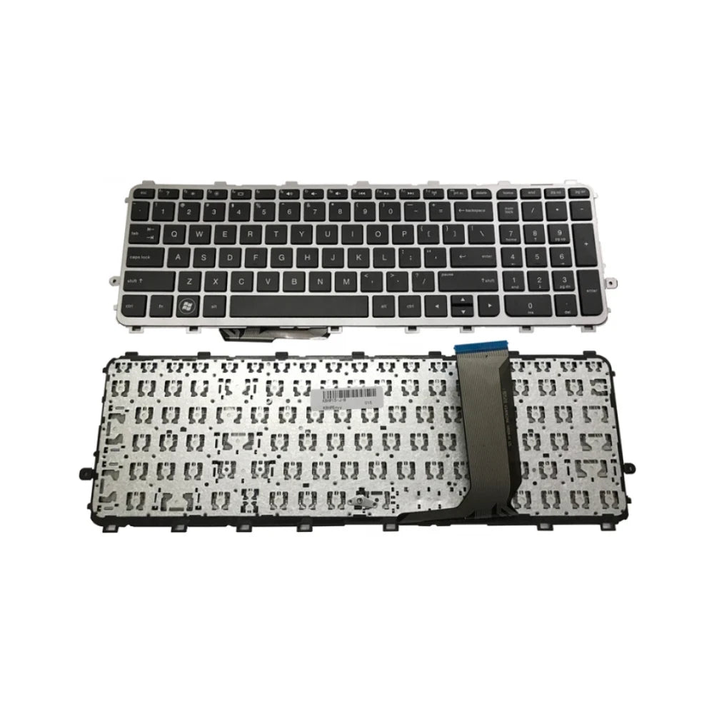 LappyPower Laptop Keyboard compatible for HP ENVY 15-J Series (with Silver Frame)