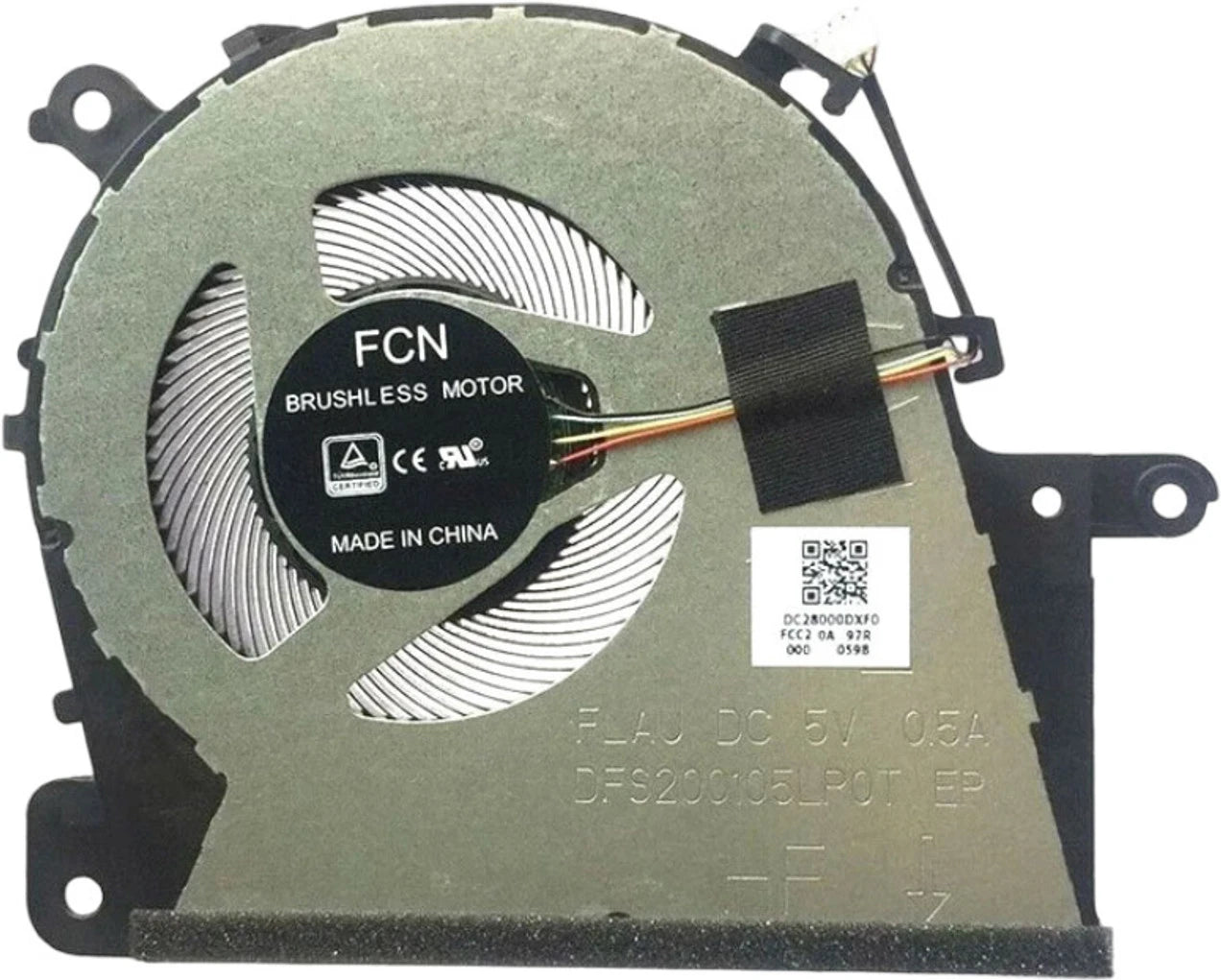 LappyPower Laptop CPU Cooling Fan for Lenovo Ideapad S145-14iwl S145-14ikb S145-14iil (4 Pin)