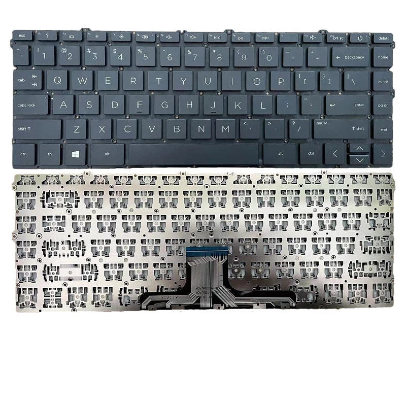LappyPower Laptop Keyboard compatible for 14-DW 14-DV BLACK