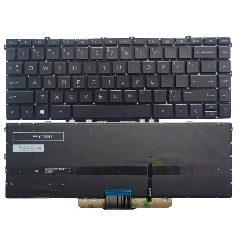 LappyPower Laptop Keyboard compatible for HP 14-DW / 14-DV BLACK with-Backlight