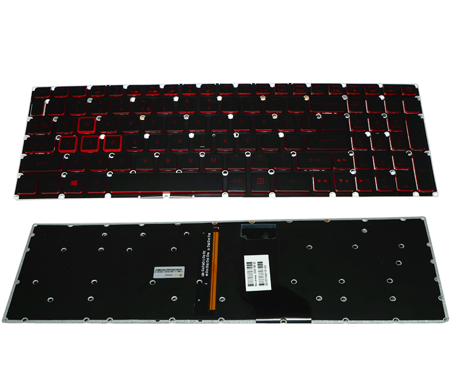 Laptop Keyboard compatible for Acer Nitro 5 AN515-51 N17c1 AN515-52 AN515-53