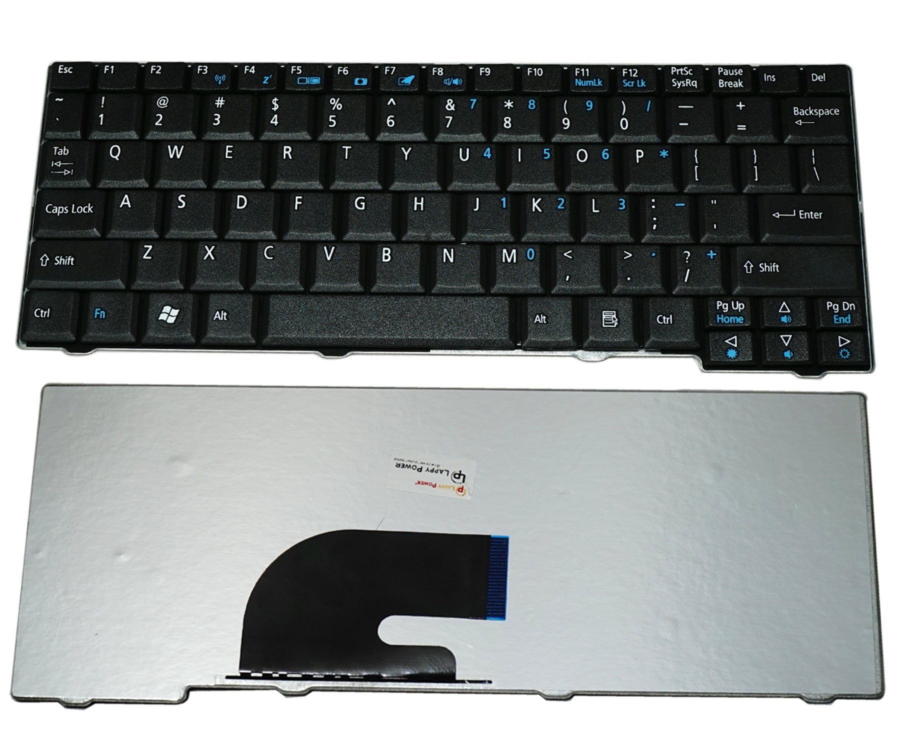 Laptop Keyboard compatible for ACER ASPIRE 1 BLACK / ZG5