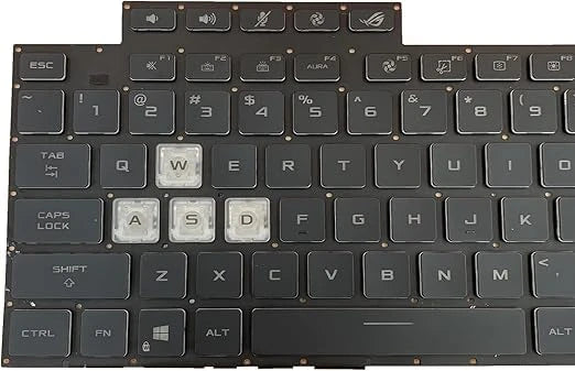 LappyPower Laptop Keyboard for ROG STRIX G513 Series Black with Backlit