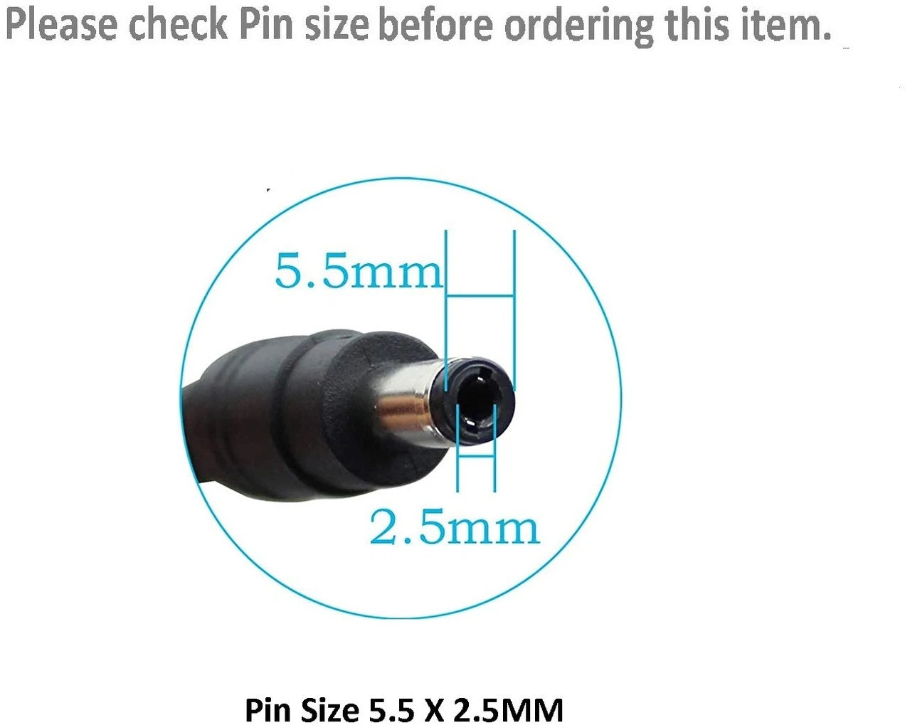 5.5 x 2.5 Pin Connector