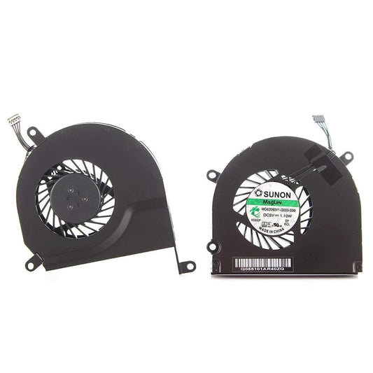 LappyPower Laptop CPU GPU Cooling Fan for Apple MacBook Pro 15-inch A1286 Year 2011, 2012 Pair (4 Pin)