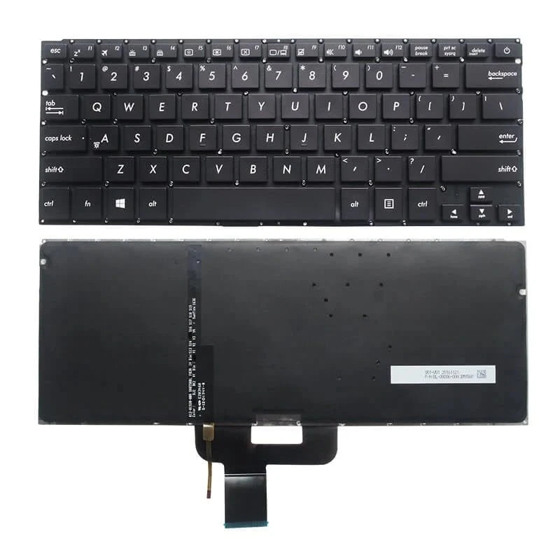 LappyPower Laptop Keyboard for ASUS ZenBook UX410 U310 UX410UA UX410UQ UX410UN Black with Backlit