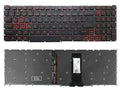LappyPower Laptop Keyboard compatible for Acer Nitro 5 AN517-51 AN517-52 AN515-54 AN515-43 PH315-52 Red keys with Backlight