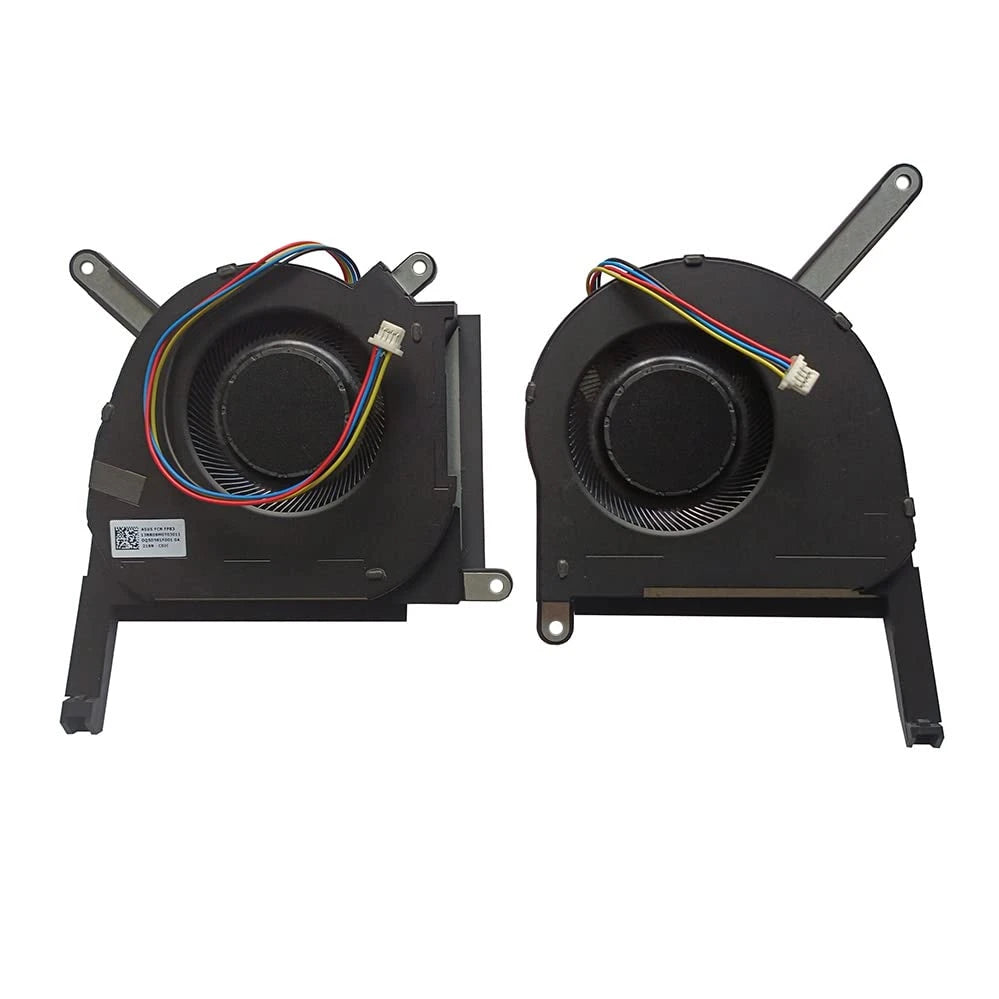 LappyPower Laptop CPU + GPU Cooling Fan PAIR for Asus TUF Gaming (2022-2023) FA507 FX507 Series, DC 12V (4 Pin)