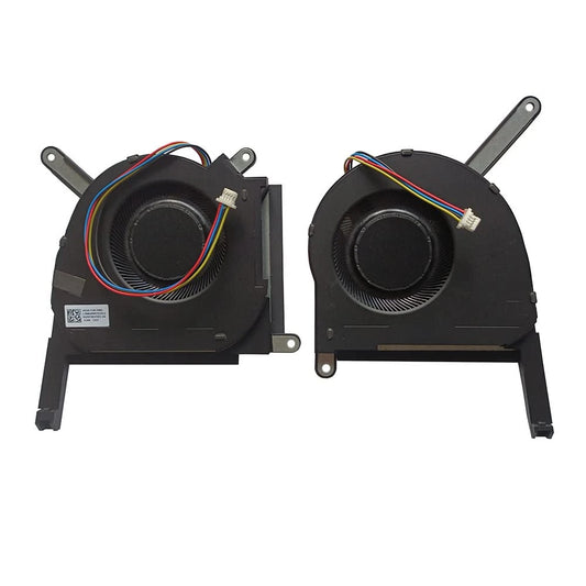 LappyPower Laptop CPU + GPU Cooling Fan PAIR for Asus TUF Gaming (2022-2023) FA507 FX507 Series, DC 12V (4 Pin)