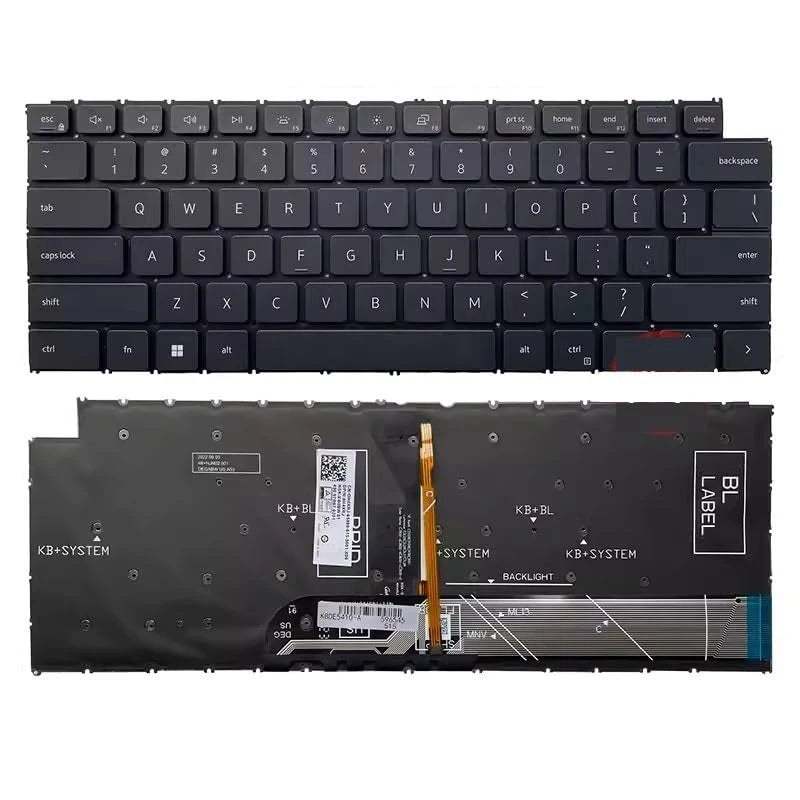 LappyPower Laptop Keyboard compatible for Dell Latitude 3320 3330 3420 3430 P144G P144G001 Black with Backlight