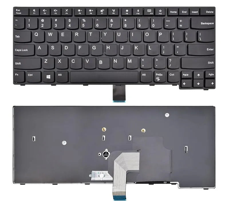 LappyPower Laptop Keyboard for Lenovo ThinkPad E470 E470C E475 Series without trackpad