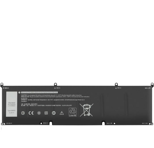 LappyPower Compatible Battery for Dell Precision 5550 69KF2 (6000mAh, 6-Cell)