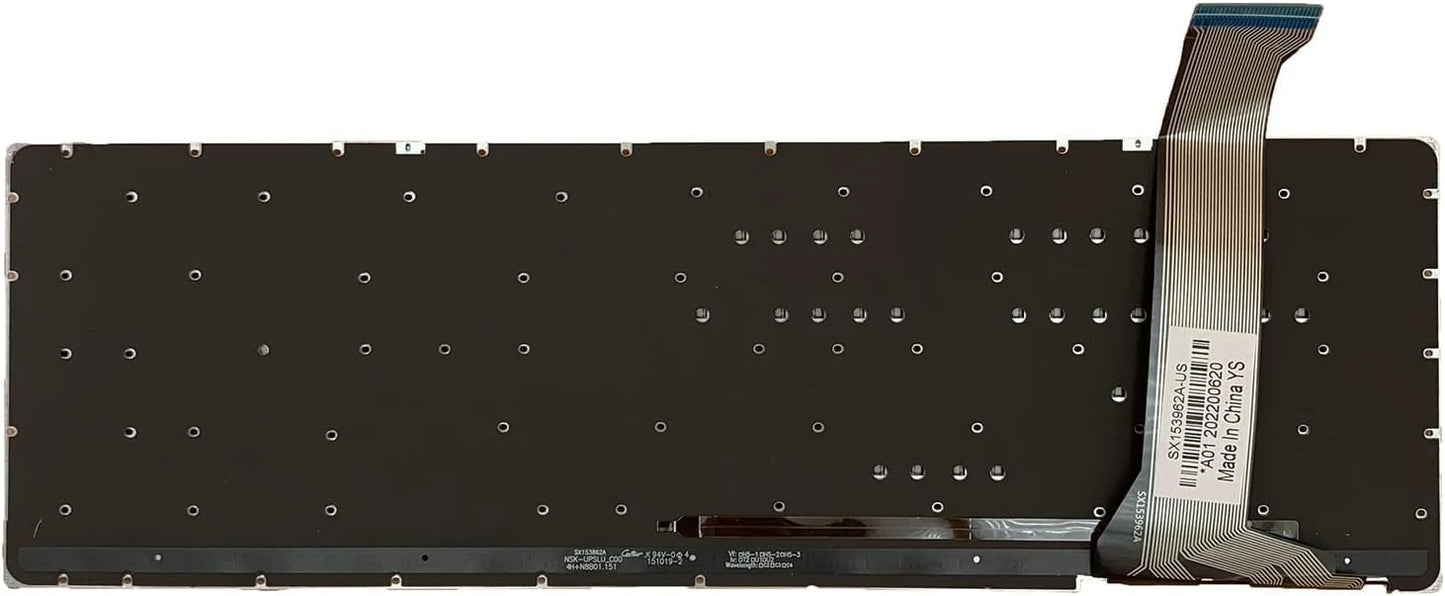 LappyPower Laptop Keyboard for Asus GL552 / GL551 / GL752V Series Black with Backlit