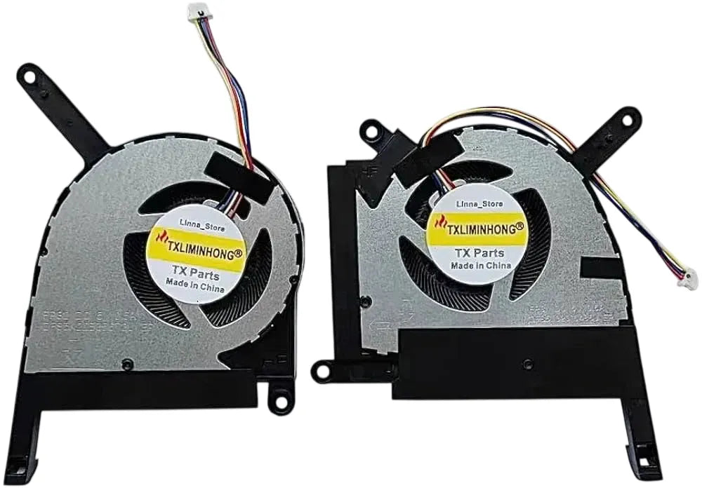 LappyPower Laptop CPU GPU Cooling Fan for ASUS TUF Gaming FX507 FX507ZC FX507ZE FA507 FA507RE FA507RC 5V Pair (4 Pin)