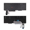 LappyPower Laptop Keyboard for Lenovo ThinkPad E15 Gen 1 E15 Gen 2 2020 with Backlit and Mouse