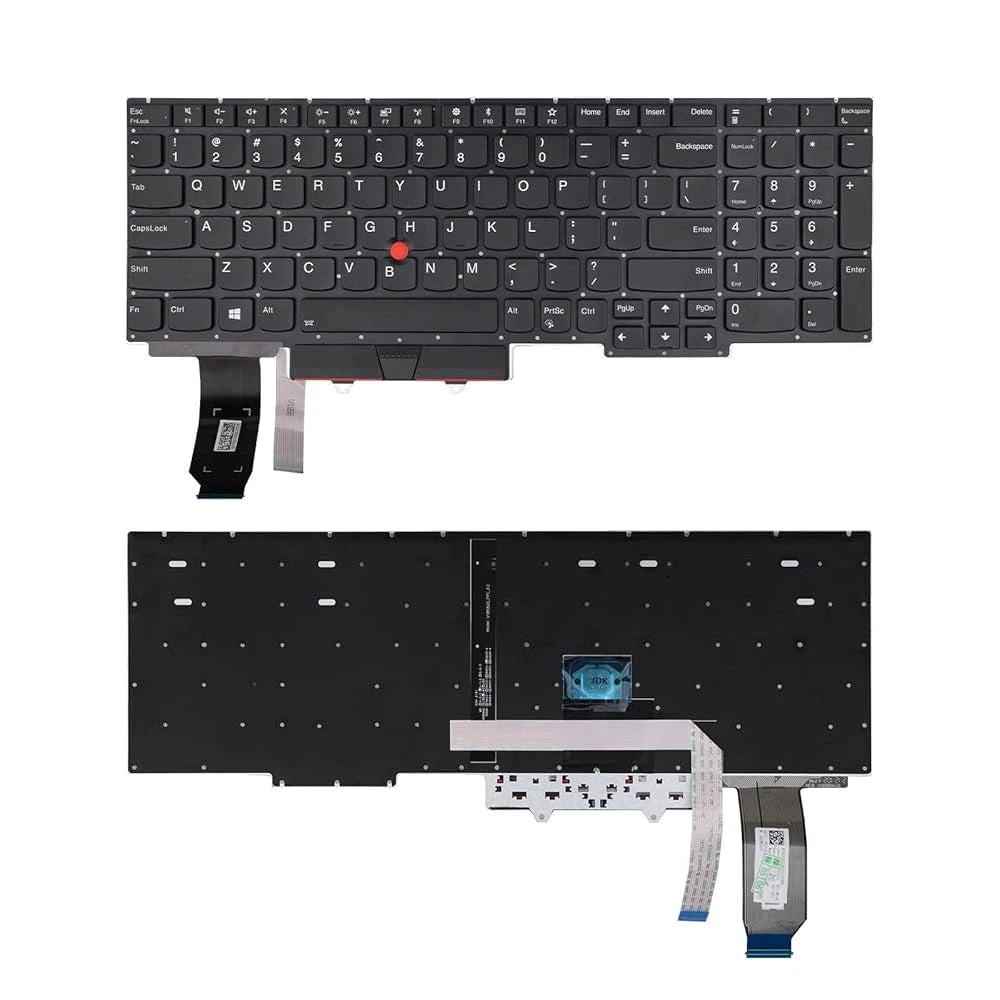 LappyPower Laptop Keyboard for Lenovo ThinkPad E15 Gen 1 E15 Gen 2 2020 with Backlit and Mouse