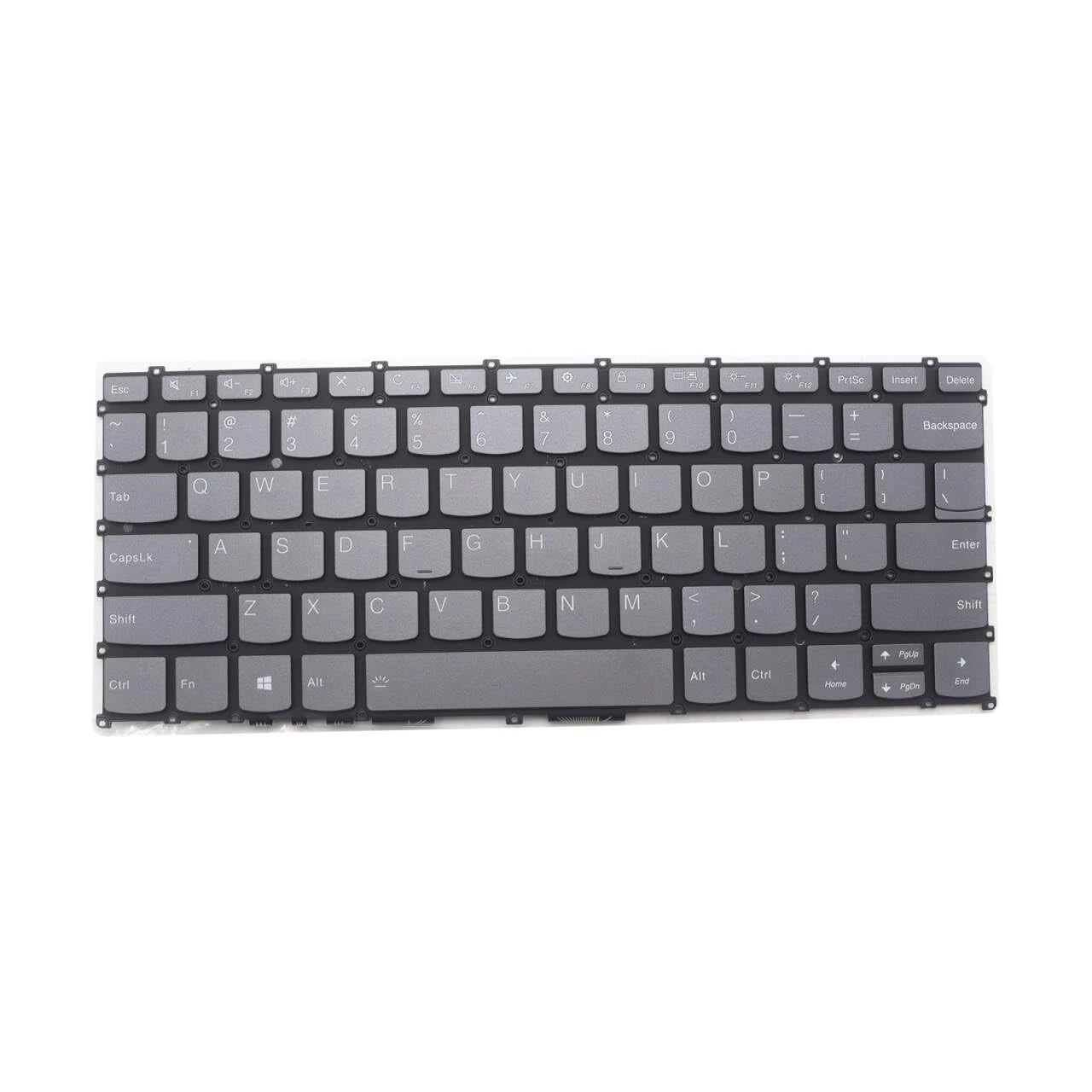 LappyPower Laptop Keyboard for Lenovo IdeaPad S540-13 S540-13API S540-13ARE S540-13IML S540-13ITL Gray with Backlit