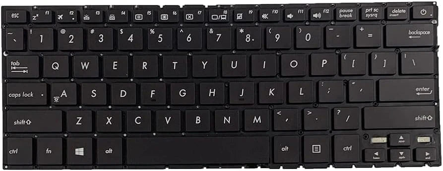 LappyPower Laptop Keyboard for ASUS Zenbook UX305 UX305LA UX305UA UX305CA UX305F Black with Backlit