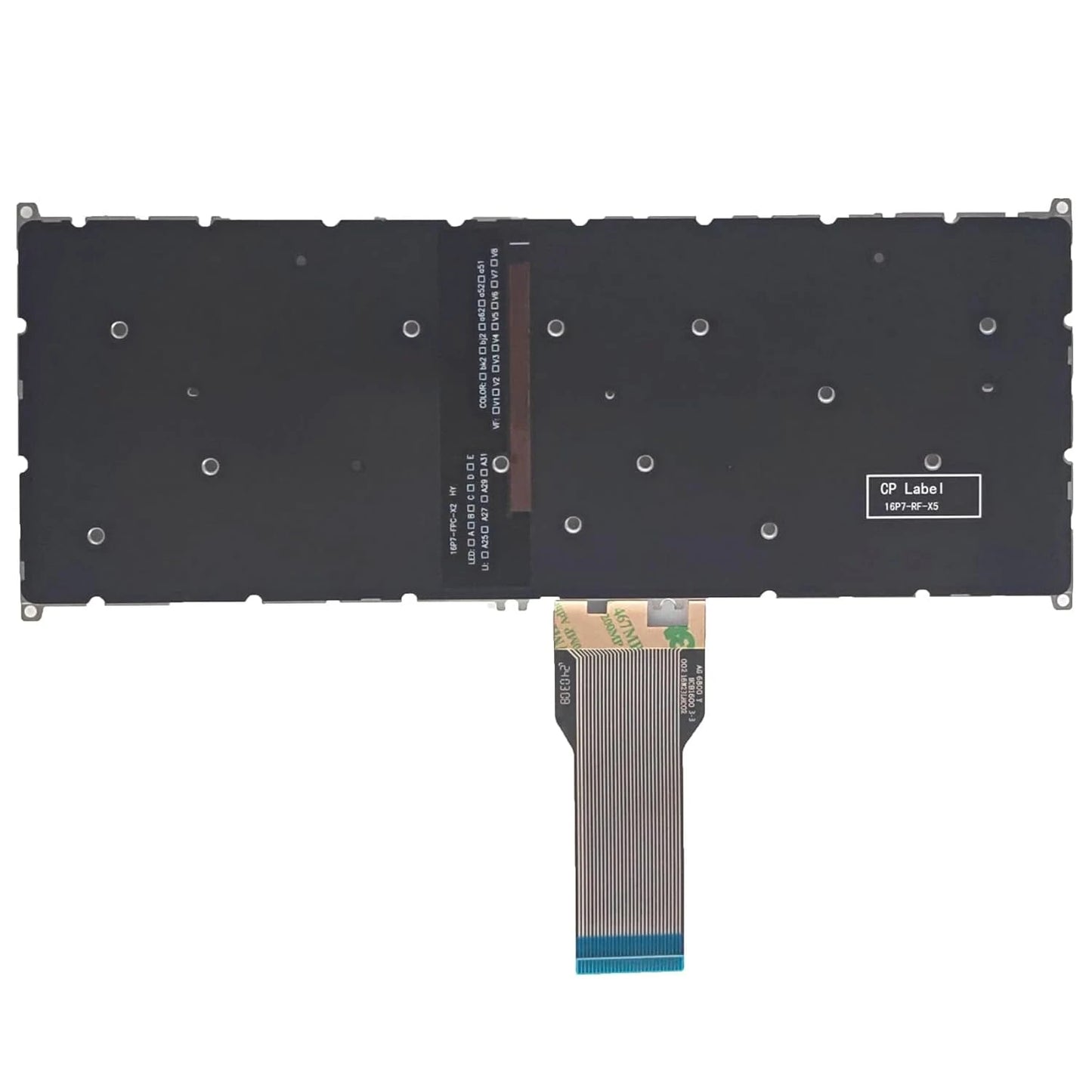 LappyPower Laptop Keyboard compatible for Acer Swift 3 SF313-51 SF314-56 SF314-57 SF314-57G SF314-42 Silver with Backlight