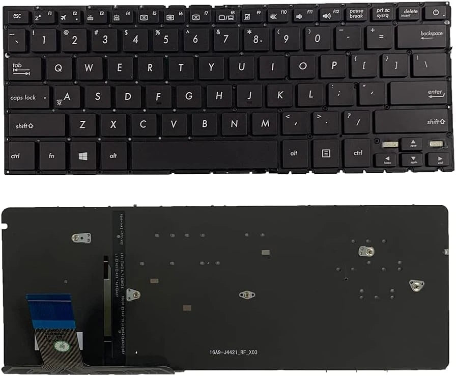 LappyPower Laptop Keyboard for ASUS Zenbook UX305 UX305LA UX305UA UX305CA UX305F Black with Backlit