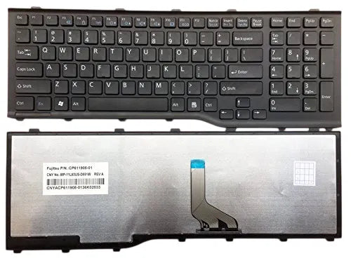 LappyPower Laptop Keyboard for FUJITSU AH532 without Backlit