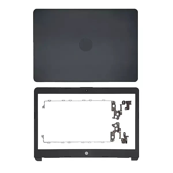 LappyPower LCD Back Cover ABH for HP 14q-cs 14cs 14cm 14ck 240 G7 (With Hinge and Front Bezel) (Black)